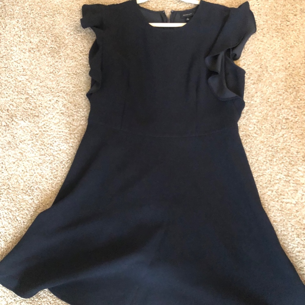 Black mini dress